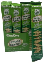 Крекеры ChaCha картофельные со вкусом зеленого лука 51г оптом