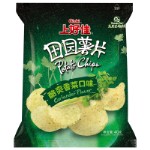 Чипсы Oishi Potato Chips Coriander со вкусом кориандра 40г оптом