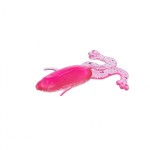 Лягушка Helios Crazy Frog 2,36”/6,0 см, цвет Silver Sparkles &amp; Pink 10 шт HS-22-035