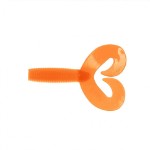 Твистер Helios Credo Double Tail 1,96”/5 см, цвет Orange 10 шт HS-27-024