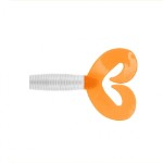 Твистер Helios Credo Double Tail 1,96”/5 см, цвет Pearl &amp; Orange 10 шт HS-27-019