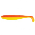 Виброхвост Helios Trofey 5.5”/14 см, цвет Orange &amp; Yellow 4 шт HS-25-015
