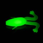 Лягушка Helios Crazy Frog 3,55”/9,0 см, цвет Phosphorus 4 шт HS-23-041