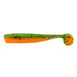 Виброхвост Helios Chebak 3,15”/8 см, цвет Pepper Green &amp; Orange 7 шт HS-3-018