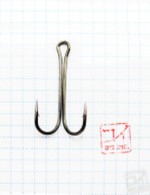 Крючок Koi Double Hook № 2⁄0 , BN, двойник (10 шт.) KH2301-2/0BN
