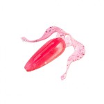 Лягушка Helios Frog 2,56”/6,5 см, цвет Silver Sparkles &amp; Pink 7 шт HS-21-035