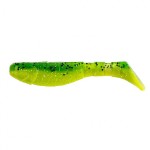 Виброхвост Helios Chubby 3,55”/9 см, цвет Green Lime 5 шт HS-4-010