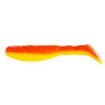 Виброхвост Helios Chubby 3,55”/9 см, цвет Orange &amp; Yellow 5 шт HS-4-015