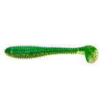 Виброхвост Helios Catcher 2,75”/7 см, цвет Green Peas 7 шт HS-1-051