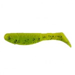 Виброхвост Helios Chubby 3,55”/9 см, цвет Pepper Lime 5 шт HS-4-009