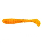 Виброхвост Helios Catcher 2,75”/7 см, цвет Orange &amp; Sparkles 7 шт HS-1-022