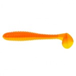 Виброхвост Helios Catcher 2,75”/7 см, цвет Orange &amp; Yellow 7 шт HS-1-015