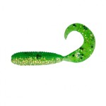 Твистер Helios Тiny Credo 1,55”/4 см, цвет Green Peas 12 шт HS-8-051