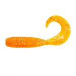 Твистер Helios Тiny Credo 1,55”/4 см, цвет Orange &amp; Sparkles 12 шт HS-8-022