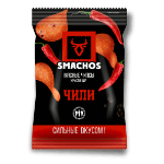 Мясные чипсы хрустящие «Чили» Smachos (смачос)