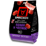 Мини-колбаски сырокопченые «Бекон и Чеснок» Smachos (смачос)