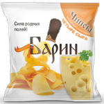 Крафтовые чипсы Барин 70гр “Сыр”
