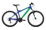 Горный велосипед (26 дюймов) Forward - Flash 26 1.0
(2019) Р-р = 17; Цвет: Синий / Зеленый