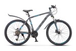 Горный велосипед (26 дюймов) Stels - Navigator 640
D 26” V010 (2018) 24ск/алюм Р-р = 17; Цвет: Серый / Синий