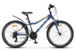Горный велосипед (26 дюймов) Stels - Navigator 410
V 21-sp 24” V010 (2019) Р-р = 12; Цвет: Черный / Желтый