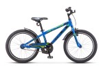 Горный детский велосипед Stels - Pilot 200 Gent 20”
Z010 (2019) Р-р = 11; Цвет: Синий