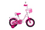 Детский велосипед Зайка 04Z 12” Цвет: Белый
/ Розовый (1204Z-2)