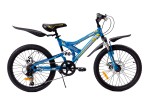 Горный детский велосипед MaxxPro - Sensor 20 Pro
Disc (2019) Р-р = 13,5; Цвет: Синий / Желтый (Y2014-3)