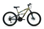 Подростковый горный велосипед (24 дюйма)
Altair - MTB FS 24 disc (2020) Р-р = 15; Цвет: Бежевый / Черный