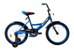 Детский велосипед MaxxPro - Sport 18 (2019) Цвет: Синий
/ Черный (Матовый) (18-5)