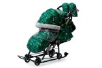 Санки-коляска Nika - Ника Детям 7.8S (НД7-8S) Цвет
ткани: Зеленый (НД7-8S/2 спортивный)