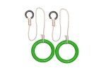 Кольца гимнастические КГ01А Цвет: Зеленый