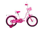 Детский велосипед Зайка 04Z 18” Цвет: Белый
/ Розовый (1804Z-2)