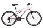 Горный велосипед (двухподвес) Stinger - Discovery
26” (2018) Р-р = 16; Цвет: Белый (26SFV.DISCO.16WH8)