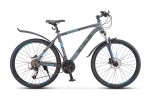 Горный велосипед (26 дюймов) Stels - Navigator 640
D 26” V010 (2018) 24ск/алюм Р-р = 15,5; Цвет: Серый / Синий