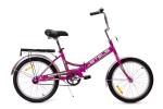 Складной городской велосипед Stels - Pilot 410
20” Z011 (2019) Цвет: Фиолетовый