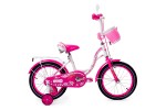 Детский велосипед Зайка 04Z 16” Цвет: Белый
/ Розовый (1604Z-2)
