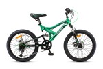 Горный детский велосипед MaxxPro - Sensor 20 Pro
Disc (2019) Р-р = 13,5; Цвет: Зеленый / Черный (Y2014-4)
