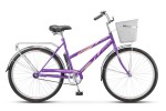 Дорожный велосипед Stels - Navigator 200 Lady 26” Z010
с корзиной (2019) Цвет: Фиолетовый
