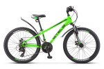 Подростковый горный велосипед (24 дюйма)
Stels - Navigator 400 MD 24” F010 (2019) Р-р = 12; Цвет: Зеленый