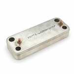 Теплообменник вторичный ГВС Zilmet 16 пластин Ariston и Chaffoteaux (65104333-12)