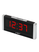 Часы электронные настольные от USB с будильником VST 731-1 Красные