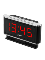 Часы электронные настольные от USB VST 721-1 Красные