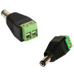 Орбита OT-AVT02 штекер питания 5.5*2.1мм под винт (УПАКОВКА 100шт)