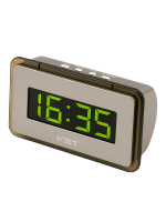 VST 728-2 Зеленые часы настольные (без блока)