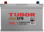 TUBOR Аккумулятор  Asia EFB 6ст-100.1 VL