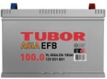 TUBOR Аккумулятор  Asia EFB 6ст-100.0 VL B00