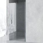 Душевая дверь в нишу AVS Лайт 90 см профиль хром, прозрачное стекло