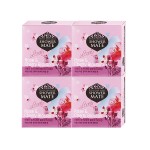 Набор корейского ароматного мыла роза и вишневый цвет Kerasys Shower Mate Lovely Rose &amp; Cherry Blossom Soap 100 гр * 4 шт