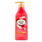 Корейский ароматный гель для душа роза и вишневый цвет Kerasys Shower Mate Body Wash Romantic Rose &amp; Cherry Blossom 550 мл