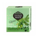 Корейское освежающее мыло оливки и зеленый чай Kerasys Shower Mate Refresh Olive &amp; Green Tea Soap 100 гр